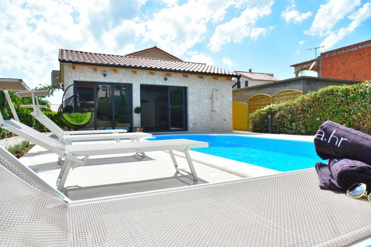 Villa Lux Nina With Six Bedrooms, Private Pool, Sauna Zadar Exterior photo